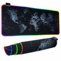 Dragon RGB Gaming Muispad Wereldkaart