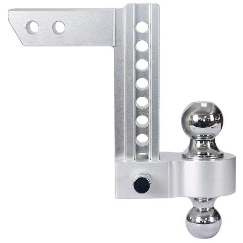 Alu Adjustable Trailer Drop Hitch 2inch Receiver 8 Inch Adjustable