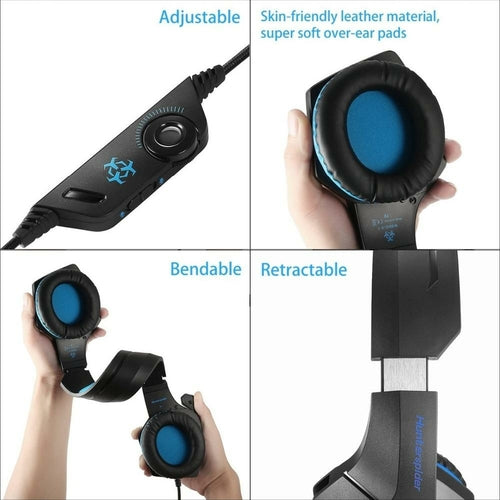 Dragon Stereo LED Gaming Headset met Microfoon