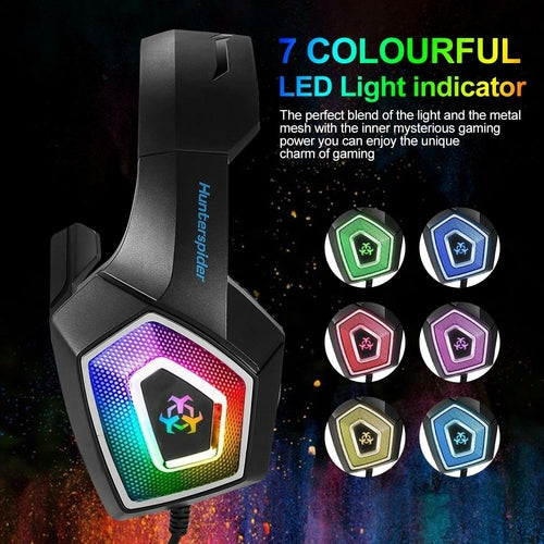 Dragon Stereo LED Gaming Headset met Microfoon