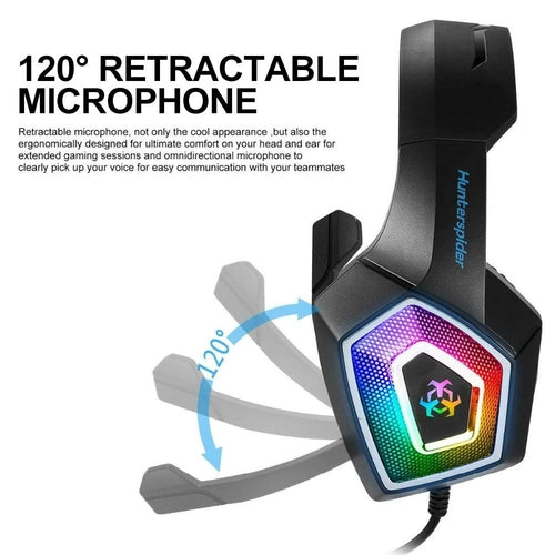 Dragon Stereo LED Gaming Headset met Microfoon